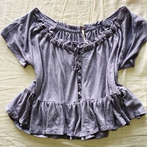 Free People top, Worn once!